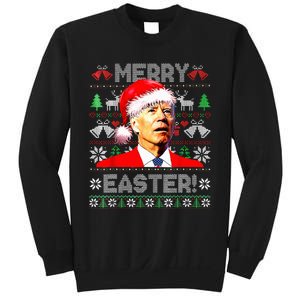 Funny Santa Joe Biden Happy Easter Ugly Christmas Sweater Sweatshirt