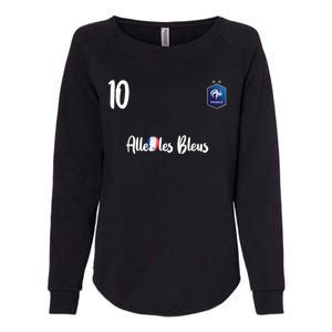 France Soccer Jersey France Football Alles Les Bleus Womens California Wash Sweatshirt