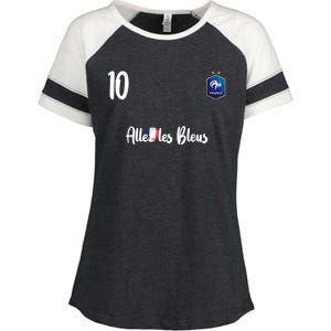 France Soccer Jersey France Football Alles Les Bleus Enza Ladies Jersey Colorblock Tee