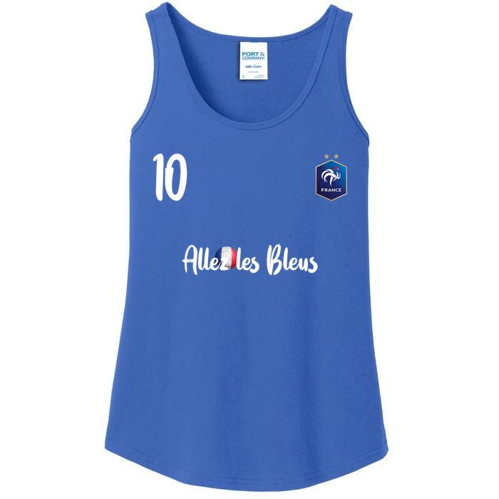 France Soccer Jersey France Football Alles Les Bleus Ladies Essential Tank