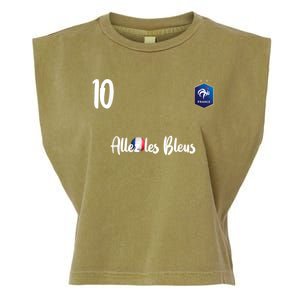 France Soccer Jersey France Football Alles Les Bleus Garment-Dyed Women's Muscle Tee