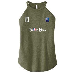 France Soccer Jersey France Football Alles Les Bleus Women's Perfect Tri Rocker Tank