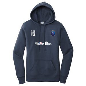 France Soccer Jersey France Football Alles Les Bleus Women's Pullover Hoodie