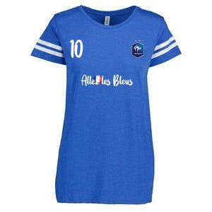 France Soccer Jersey France Football Alles Les Bleus Enza Ladies Jersey Football T-Shirt