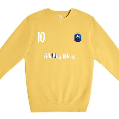 France Soccer Jersey France Football Alles Les Bleus Premium Crewneck Sweatshirt