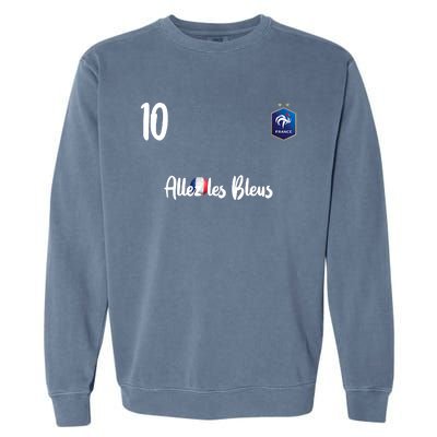 France Soccer Jersey France Football Alles Les Bleus Garment-Dyed Sweatshirt