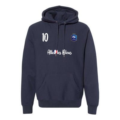 France Soccer Jersey France Football Alles Les Bleus Premium Hoodie