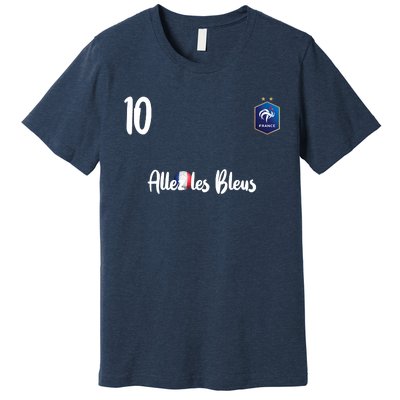 France Soccer Jersey France Football Alles Les Bleus Premium T-Shirt