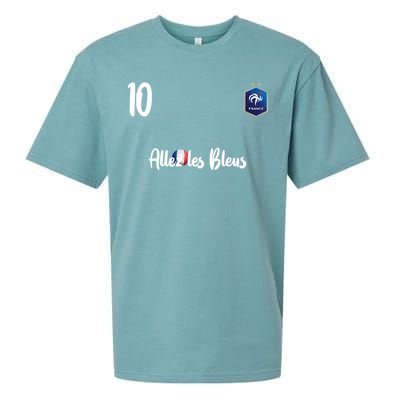 France Soccer Jersey France Football Alles Les Bleus Sueded Cloud Jersey T-Shirt