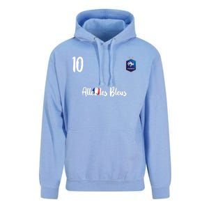 France Soccer Jersey France Football Alles Les Bleus Unisex Surf Hoodie