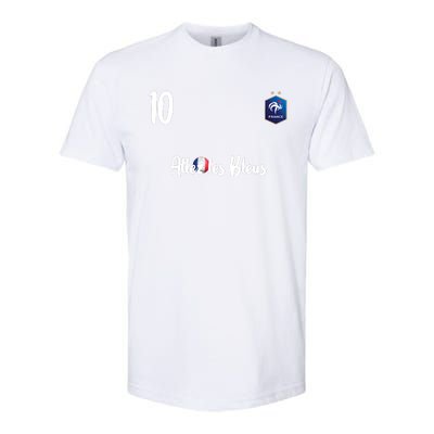 France Soccer Jersey France Football Alles Les Bleus Softstyle CVC T-Shirt