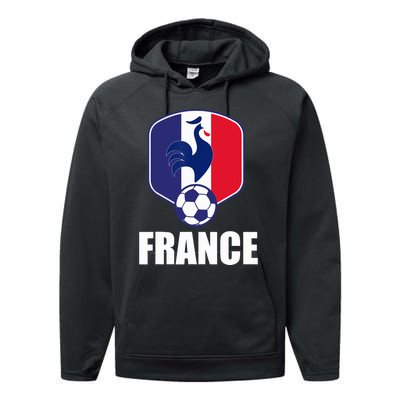 France Soccer Jersey Gift France Football Fans Performance Fleece Hoodie