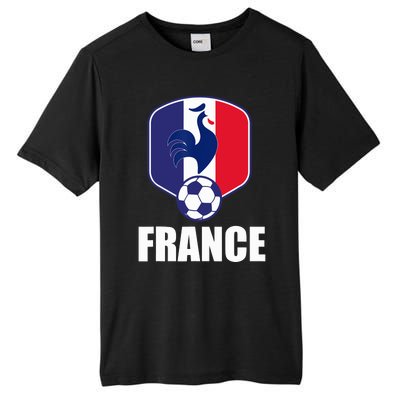 France Soccer Jersey Gift France Football Fans Tall Fusion ChromaSoft Performance T-Shirt