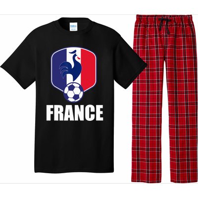 France Soccer Jersey Gift France Football Fans Pajama Set