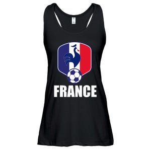 France Soccer Jersey Gift France Football Fans Ladies Essential Flowy Tank