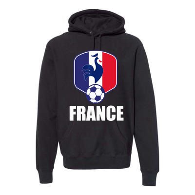 France Soccer Jersey Gift France Football Fans Premium Hoodie