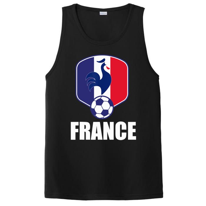 France Soccer Jersey Gift France Football Fans PosiCharge Competitor Tank