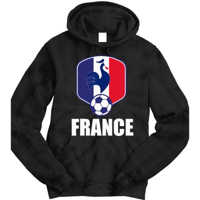 France Soccer Jersey Gift France Football Fans Tie Dye Hoodie