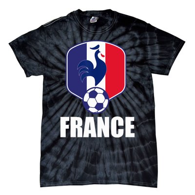 France Soccer Jersey Gift France Football Fans Tie-Dye T-Shirt