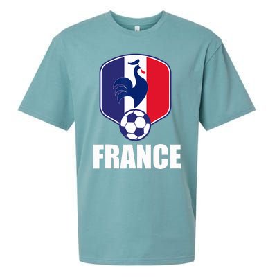 France Soccer Jersey Gift France Football Fans Sueded Cloud Jersey T-Shirt