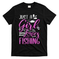 Fishers Sayings Just A Who Loves Fishing T-Shirt