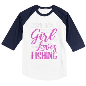 Fishers Sayings Just A Who Loves Fishing Baseball Sleeve Shirt