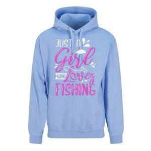 Fishers Sayings Just A Who Loves Fishing Unisex Surf Hoodie