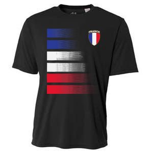 France Soccer Jersey France Football Fan Soccer Cooling Performance Crew T-Shirt