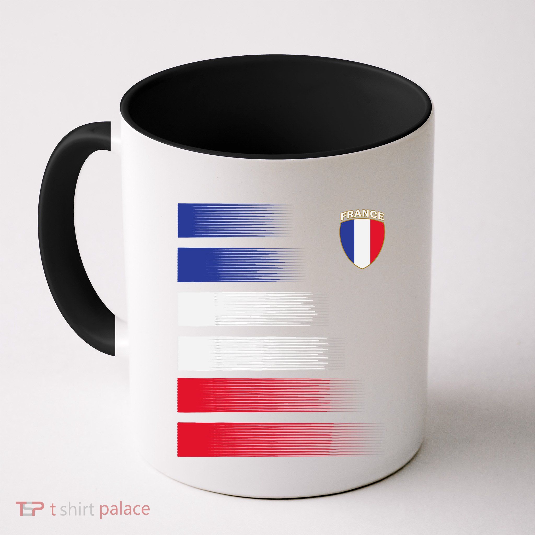 France Soccer Jersey France Football Fan Soccer Mug