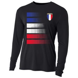 France Soccer Jersey France Football Fan Soccer Cooling Performance Long Sleeve Crew