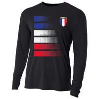 France Soccer Jersey France Football Fan Soccer Cooling Performance Long Sleeve Crew