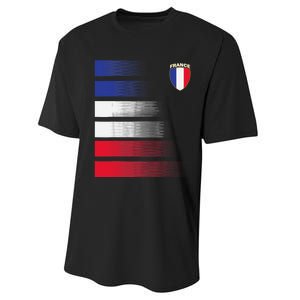 France Soccer Jersey France Football Fan Soccer Performance Sprint T-Shirt