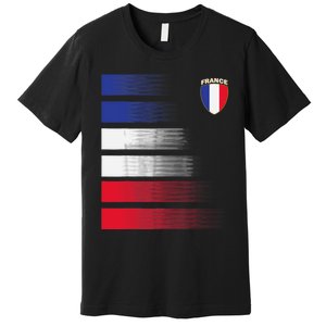 France Soccer Jersey France Football Fan Soccer Premium T-Shirt