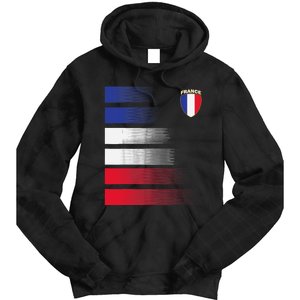 France Soccer Jersey France Football Fan Soccer Tie Dye Hoodie