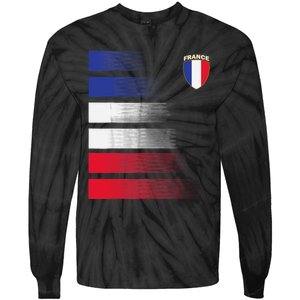 France Soccer Jersey France Football Fan Soccer Tie-Dye Long Sleeve Shirt