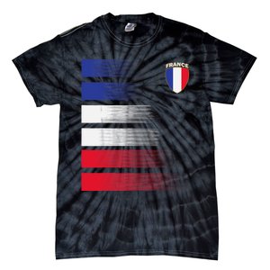 France Soccer Jersey France Football Fan Soccer Tie-Dye T-Shirt