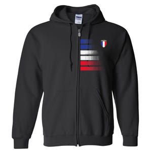 France Soccer Jersey France Football Fan Soccer Full Zip Hoodie