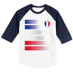 France Soccer Jersey France Football Fan Soccer Baseball Sleeve Shirt