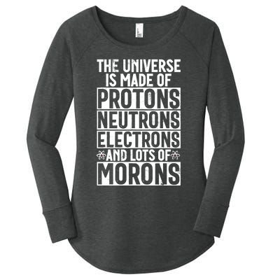 Funny Science Joke Scientist Women's Perfect Tri Tunic Long Sleeve Shirt