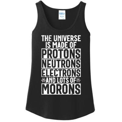 Funny Science Joke Scientist Ladies Essential Tank