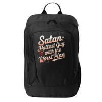 Funny Satan Jokes Religious Jesus Christian Believer City Backpack