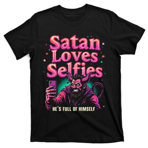 Funny Satan Jokes Religious Jesus Christian Believer T-Shirt