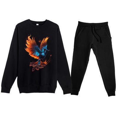 Fiery Stellar's Jay Graphic Tees Premium Crewneck Sweatsuit Set