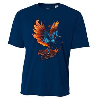 Fiery Stellar's Jay Graphic Tees Cooling Performance Crew T-Shirt