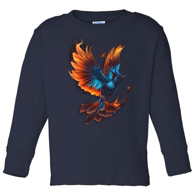 Fiery Stellar's Jay Graphic Tees Toddler Long Sleeve Shirt