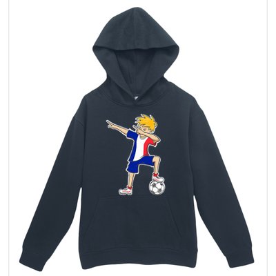 France Soccer Jersey Dabbing Boy French Flag Urban Pullover Hoodie