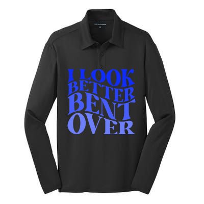 Funny Sarcastic Joke Hilarious Naughty Sexual Humor Adults Silk Touch Performance Long Sleeve Polo