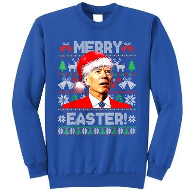 Funny Santa Joe Biden Happy Easter Ugly Christmas Sweater Great Gift Sweatshirt