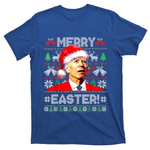 Funny Santa Joe Biden Happy Easter Ugly Christmas Sweater Great Gift T-Shirt