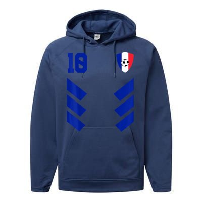 France Soccer Jersey France Football French Performance Fleece Hoodie